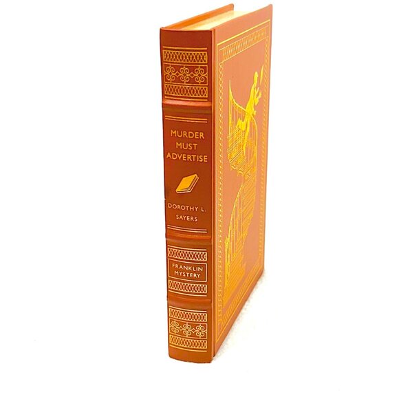 Franklin Library Hardcover "Murder Must Advertise" Dorothy L. Sayers (1989 Ed.) - Picture 3 of 10